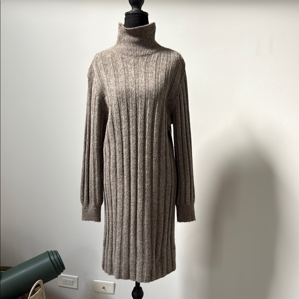 Massimo dutti Turtleneck Sweater Dress